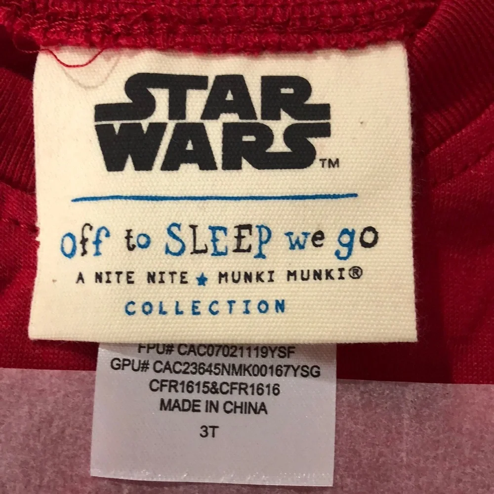 NEW Star Wars Christmas R2-D2 Toddler Boys 2 Piece Pajamas Set, Size 3T